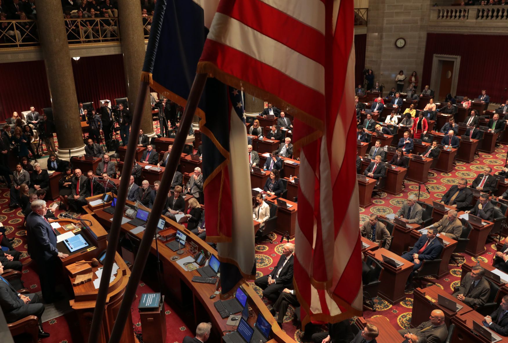 Missouri governor outlines budget in State of the State speech